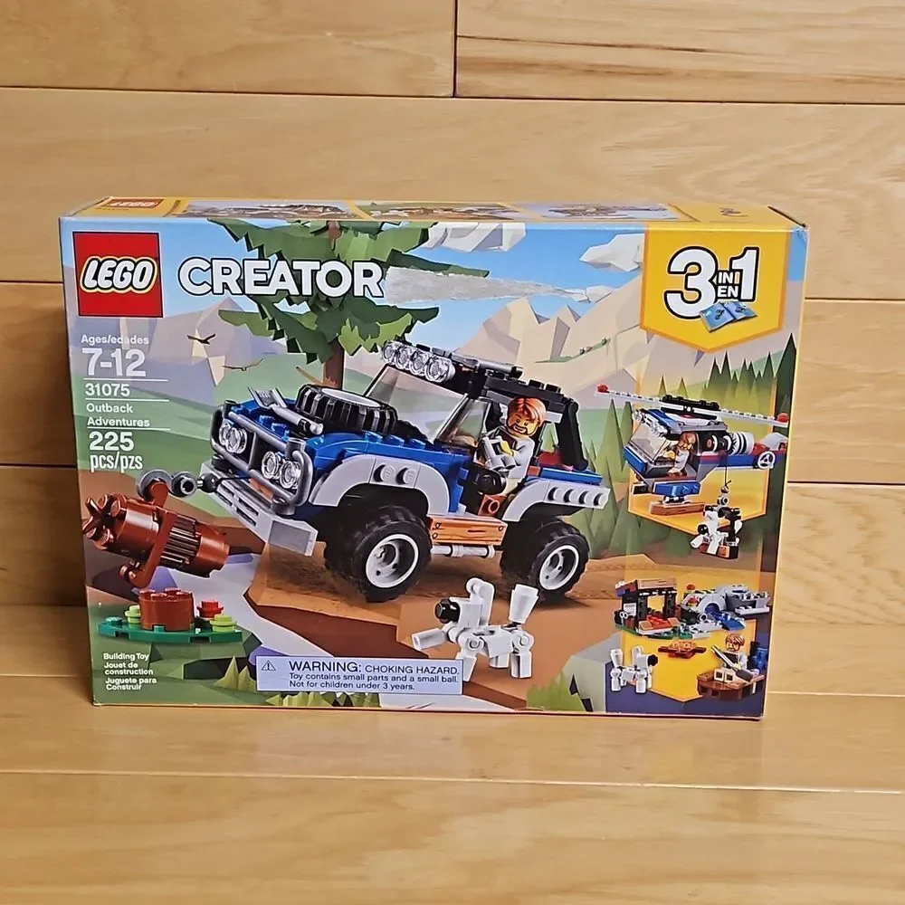 LEGO Creator Outback Adventure 31075 Creator 3 in 1 Set Truck Helicopter